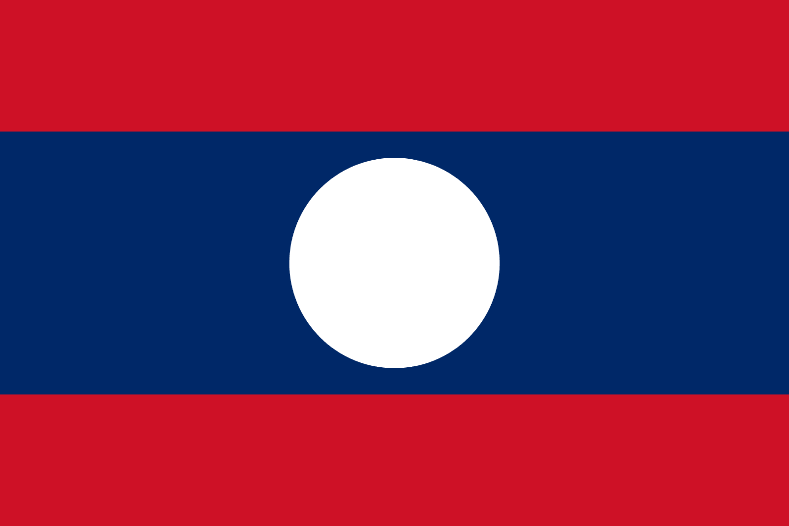 le laos drapeau