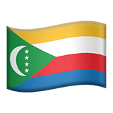 Comores Apple Emoji