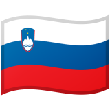 Slovénie Android/Google Emoji