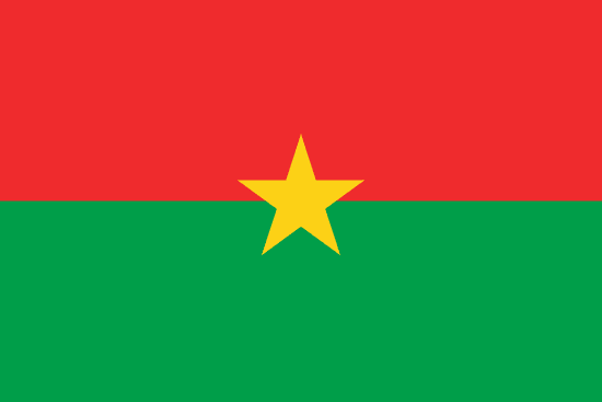 Drapeau du Burkina Faso