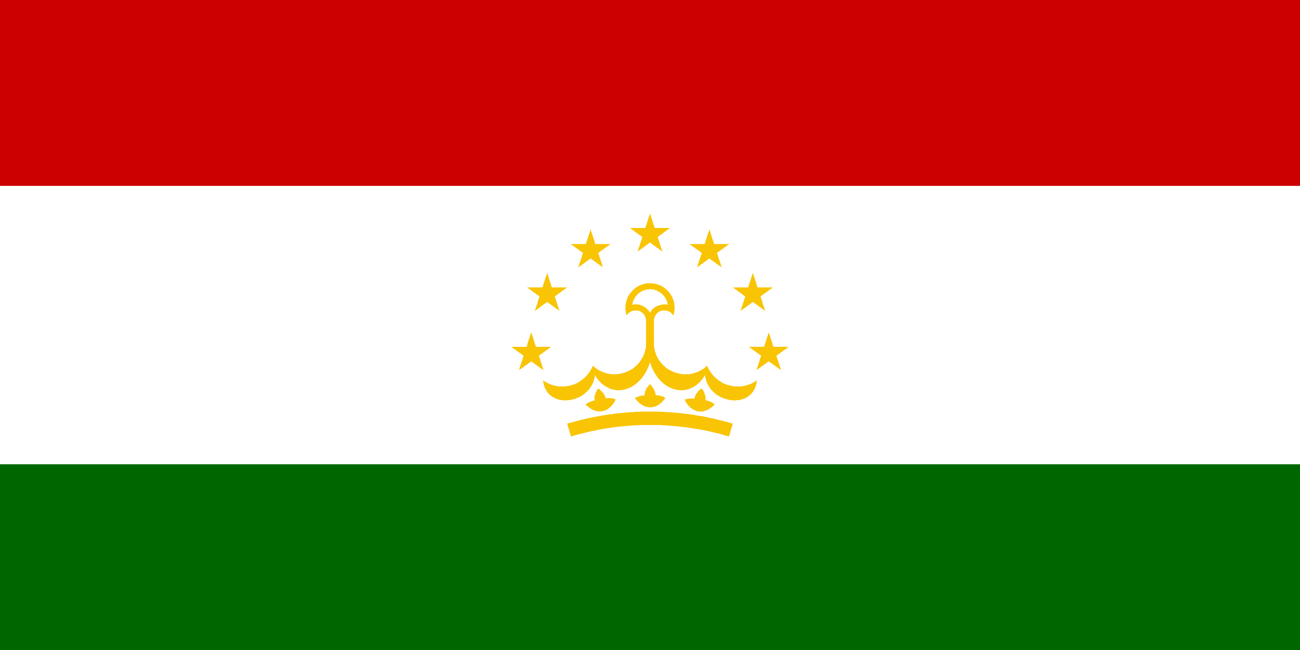 le tadjikistan drapeau