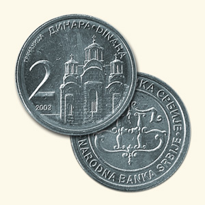 1 euro en dinar serbe