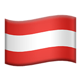 Autriche Apple Emoji