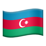 Azerbaïdjan Apple Emoji