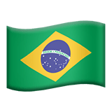 Brésil Apple Emoji