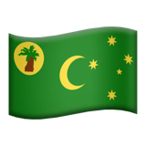 Îles Cocos Apple Emoji
