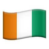 Côte d'Ivoire Apple Emoji