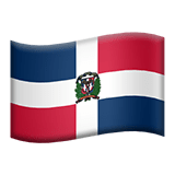 République dominicaine Apple Emoji