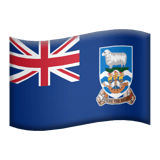 Îles Malouines Apple Emoji