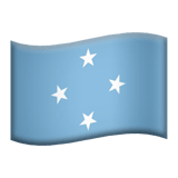 Micronésie Apple Emoji