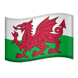 Pays de Galles Apple Emoji
