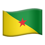 Guyane Apple Emoji
