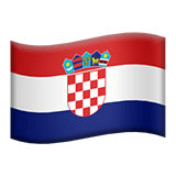 Croatie Apple Emoji