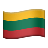 Lituanie Apple Emoji