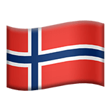 Norvège Apple Emoji