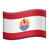 Polynésie française Apple Emoji