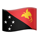 Papouasie-Nouvelle-Guinée Apple Emoji