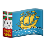 Saint-Pierre-et-Miquelon Apple Emoji