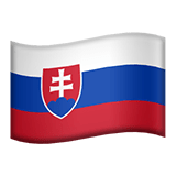 Slovaquie Apple Emoji