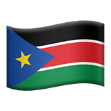 Soudan du Sud Apple Emoji