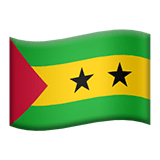 Sao Tomé-et-Principe Apple Emoji