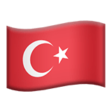 Turquie Apple Emoji