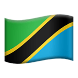 Tanzanie Apple Emoji