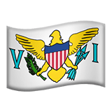 Îles Vierges des États-Unis Apple Emoji