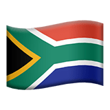 Afrique du Sud Apple Emoji