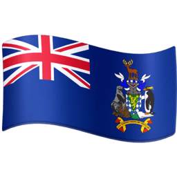 Géorgie du Sud-et-les Îles Sandwich du Sud Facebook Emoji