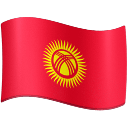 Kirghizistan Facebook Emoji