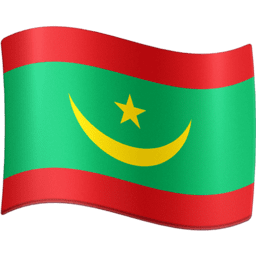 Mauritanie Facebook Emoji