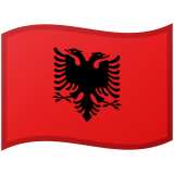 Albanie Android/Google Emoji