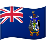 Géorgie du Sud-et-les Îles Sandwich du Sud Android/Google Emoji