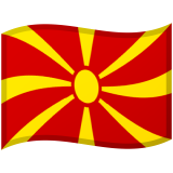 Macédoine du Nord Android/Google Emoji