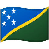 Îles Salomon Android/Google Emoji