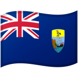Sainte-Hélène, Ascension et Tristan da Cunha Android/Google Emoji