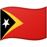 Timor oriental Android/Google Emoji