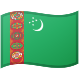Turkménistan Android/Google Emoji