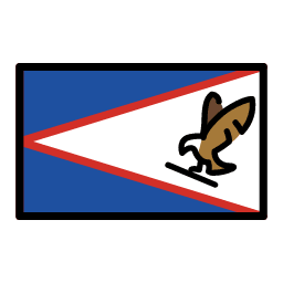 Samoa américaines OpenMoji Emoji