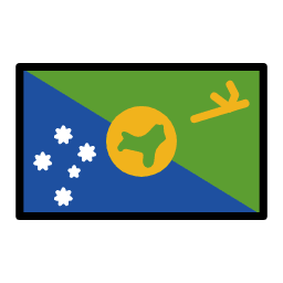 Île Christmas OpenMoji Emoji
