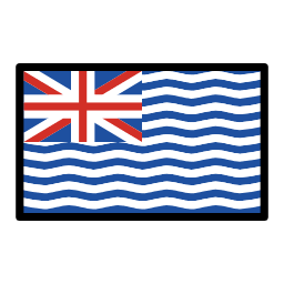 Territoire britannique de l'océan Indien OpenMoji Emoji