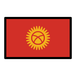 Kirghizistan OpenMoji Emoji