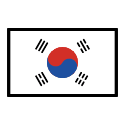 Corée du Sud OpenMoji Emoji