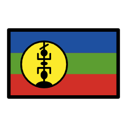 Nouvelle-Calédonie OpenMoji Emoji