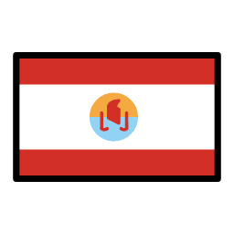 Polynésie française OpenMoji Emoji