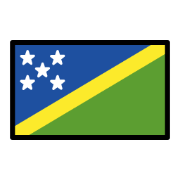 Îles Salomon OpenMoji Emoji