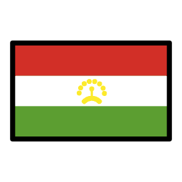 Tadjikistan OpenMoji Emoji