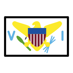 Îles Vierges des États-Unis OpenMoji Emoji