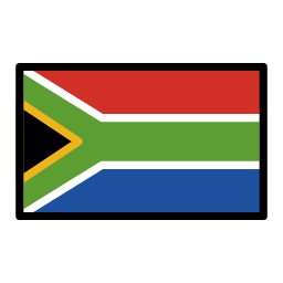 Afrique du Sud OpenMoji Emoji